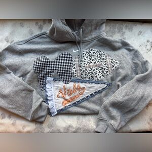 One-of-a-Kind Handmade Upcycled Nike Hoodie-Size medium